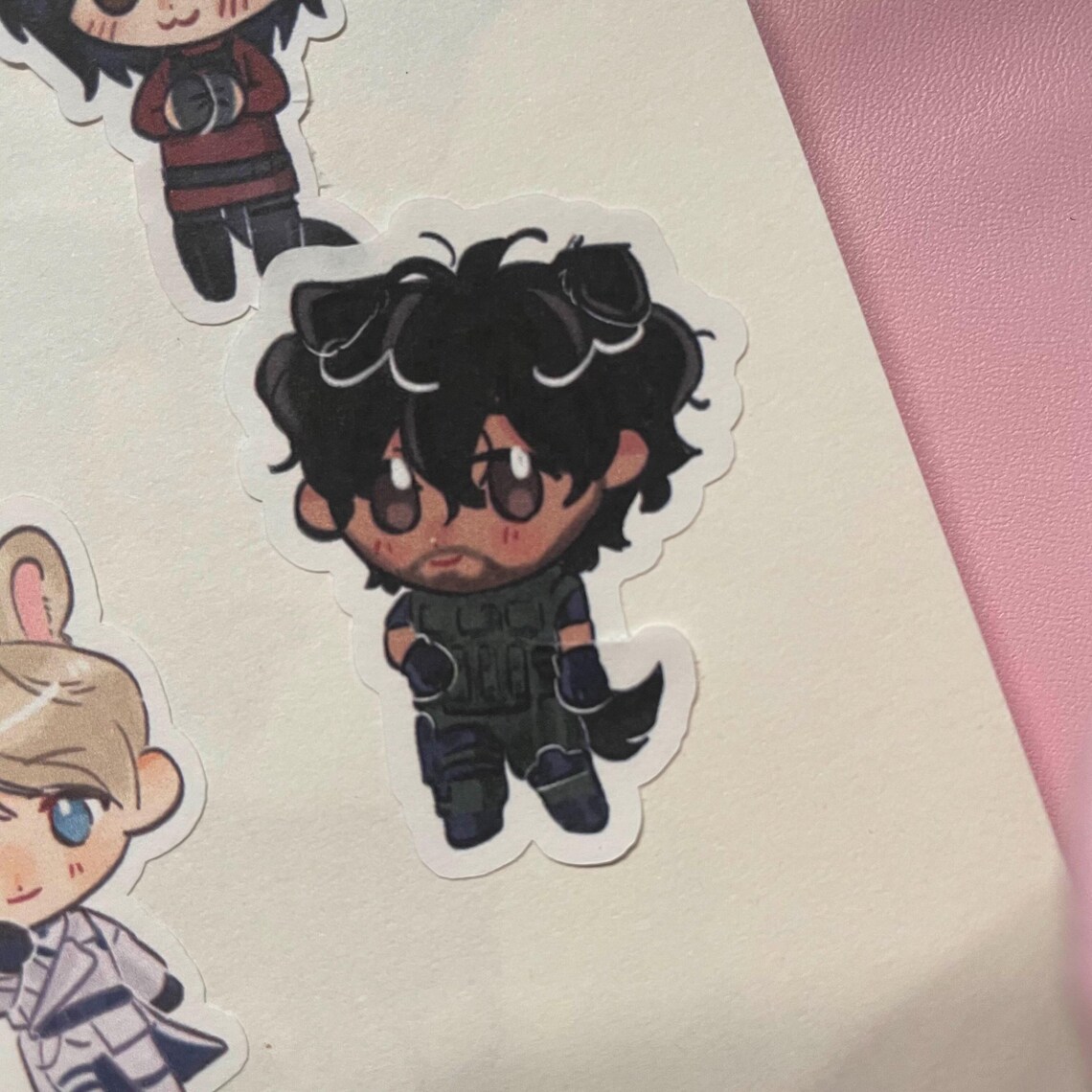 Re4 Resident Evil 3 + 4 Inspired Leon Ada Carlos Stickers - Etsy