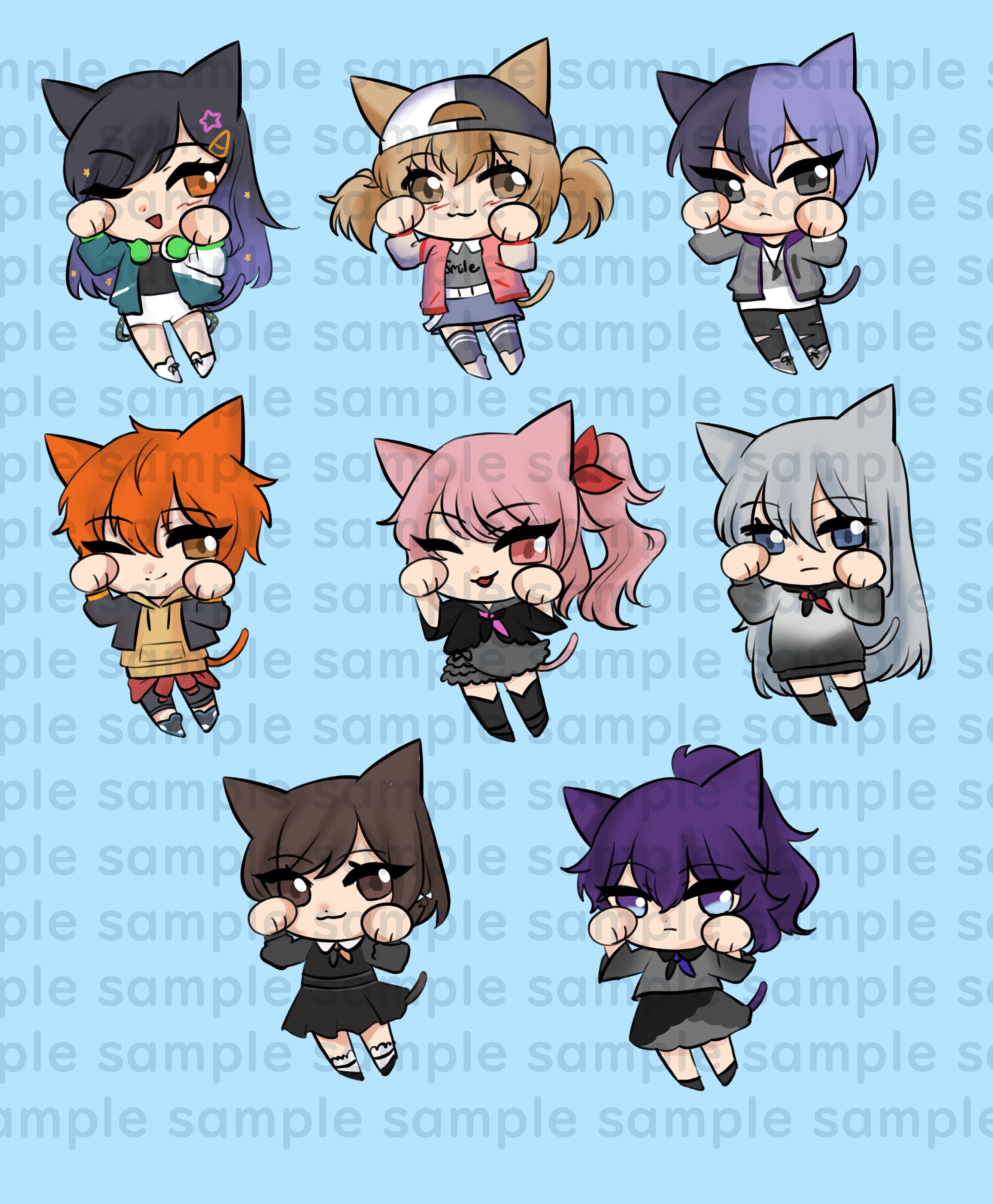 Anime Cat Meme Sticker for Sale by Anime Sekai