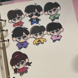 osomatsu san scrimblo stickers