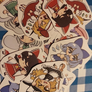 touhou stickers