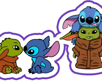 Download Stitch And Yoda Svg Etsy
