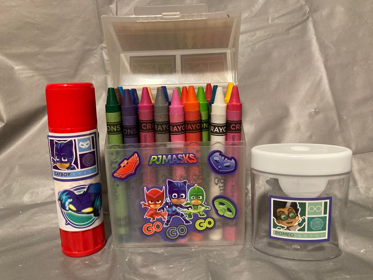 Jot Crayon Boxes 4x3x1.25 In. 1 Clear Crayon Case Comes With Etsy