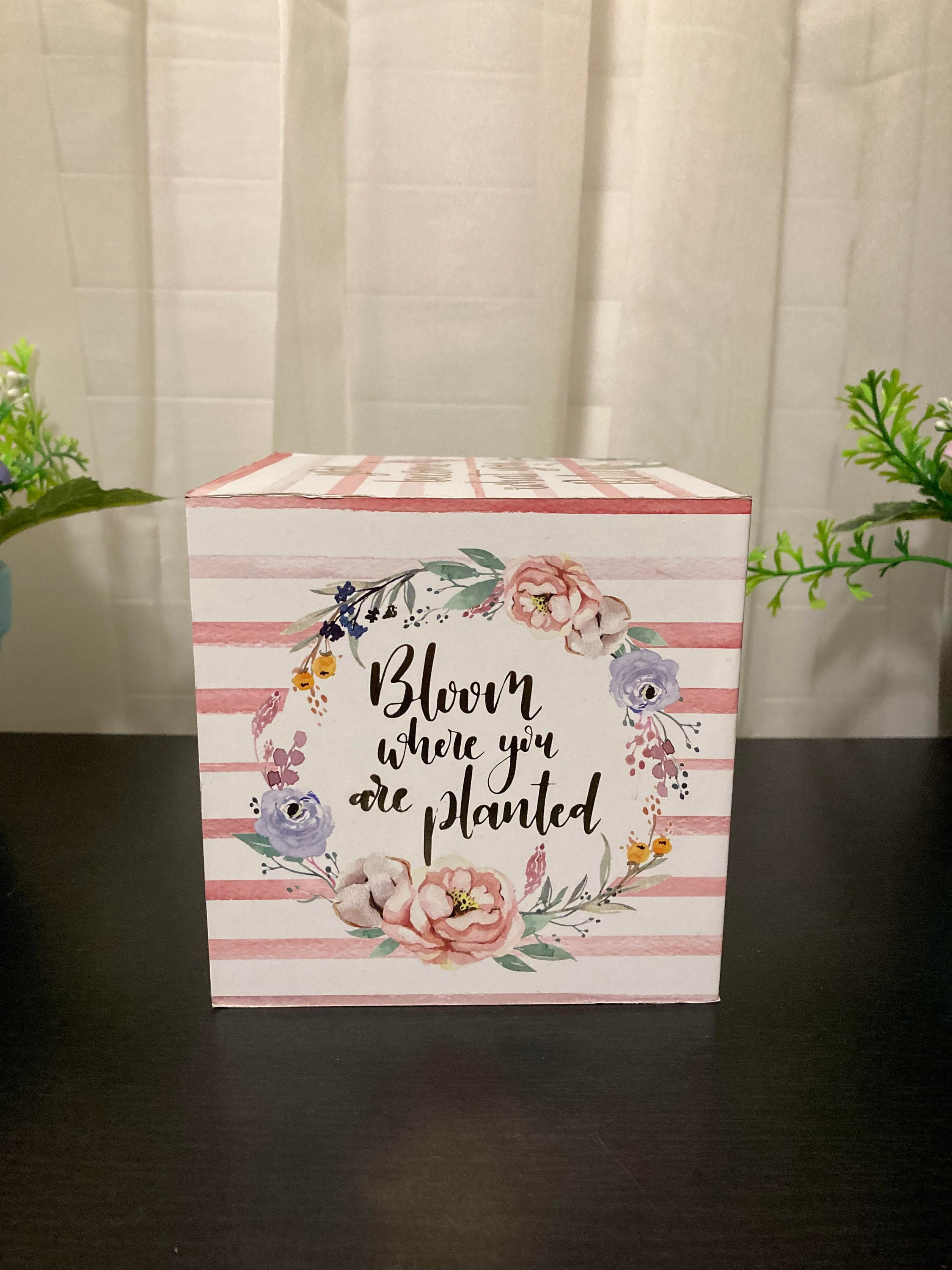 Inspirierende Spruch Würfel Dekoration Etsy