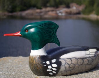 Vintage Mallard Duck Decoy. Rare Marshland Collectibles Canada