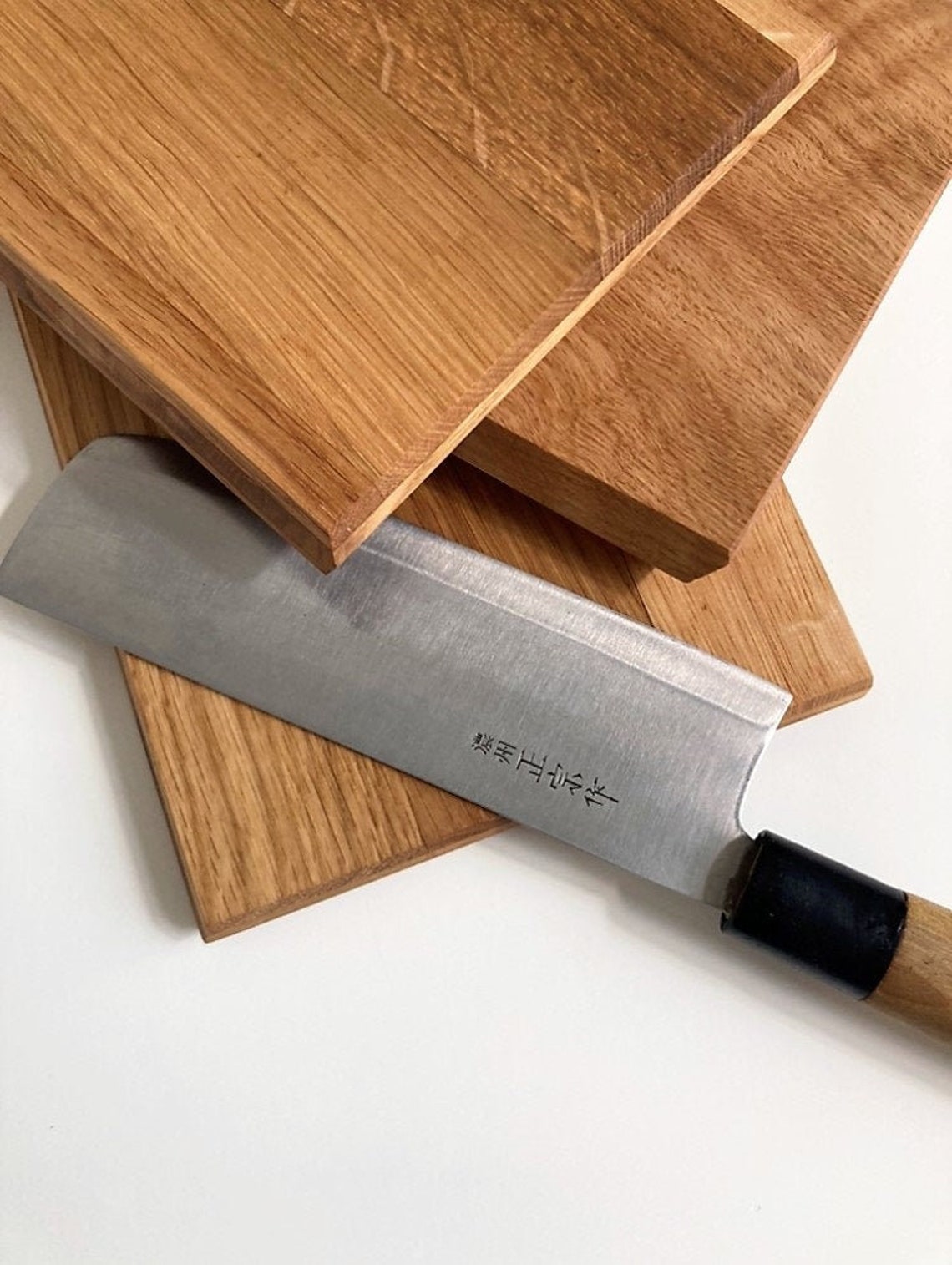 Cutting Board With Bevelled Edges 31.5 X 15.5 Cm Etsy