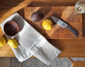 Cutting board with cube pattern 35 x 20 cm