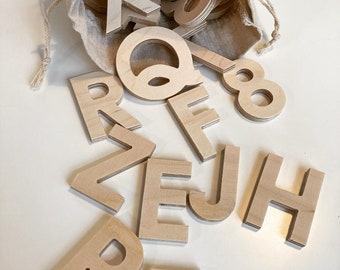 Wooden ABC (26 letters)