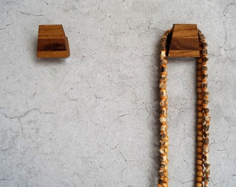 Oak wall hook