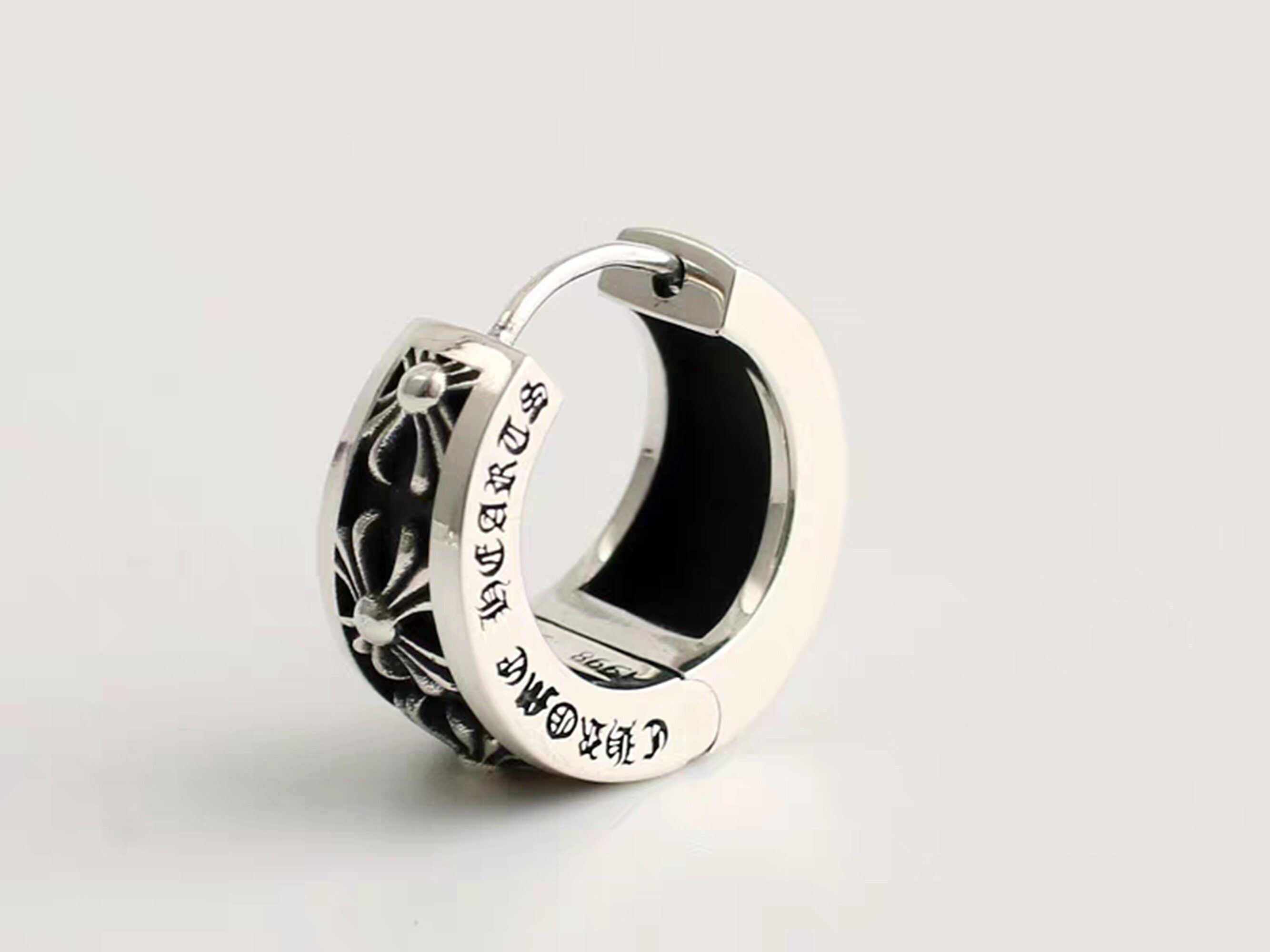Chrome hearts hoops Etsy M xico