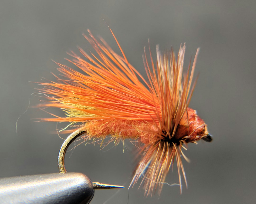 October Caddis Dry Fly Etsy