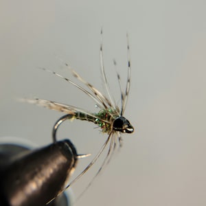 BWO soft hackle emerger (Moonlit Fly Fishing)