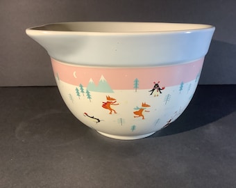 The Bake Shop by Master Class Ice Skating Mixing Bowl With Handle