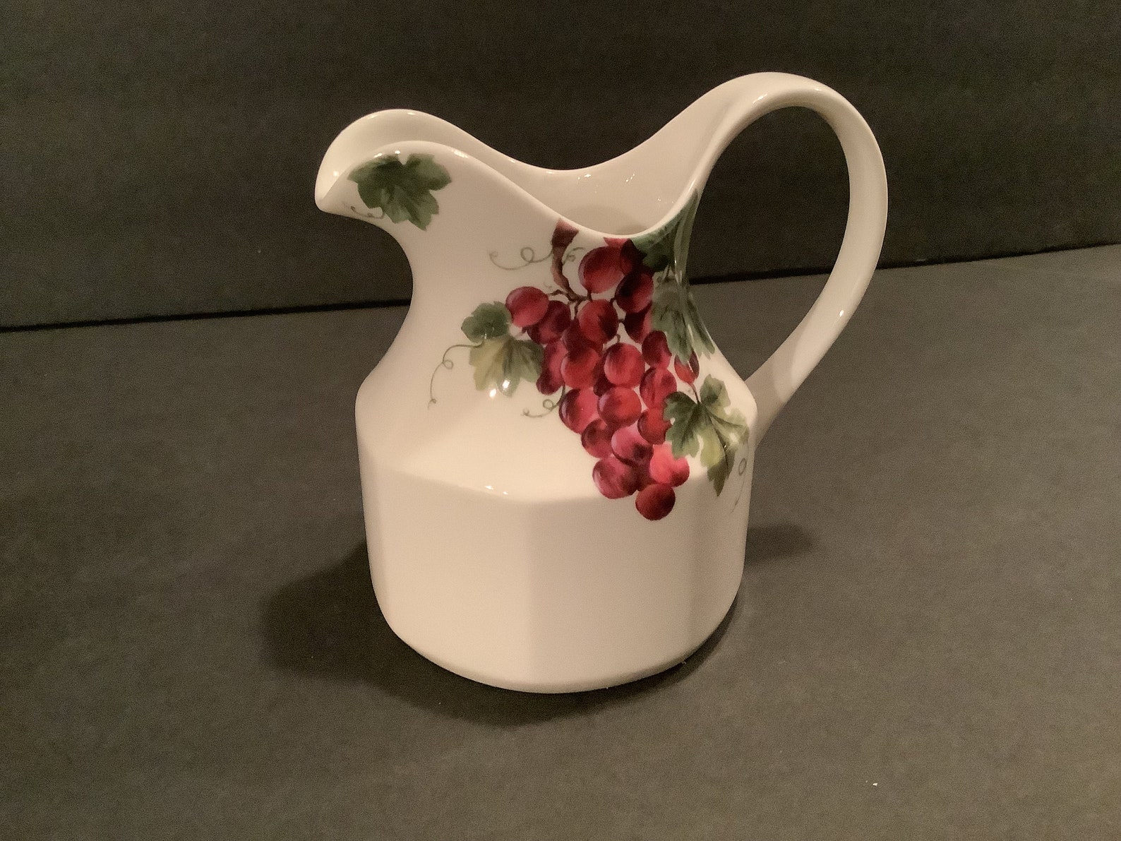 Royal Doulton Everyday Vintage Grape Creamer & Sugar Bowls Etsy