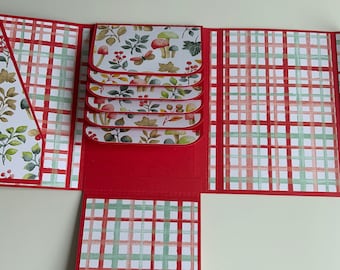 Flip Style Mini Album ScanNCut Cutting File, Digital Mini Album Cutting File , Digital Flip Book, Scan And Cut Mini Album, Scrapbook