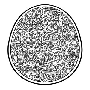 Easter Egg Coloring Pack