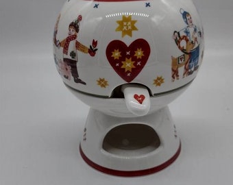 Vintage, Rare, Villeroy and Boch, Apple Warmer, Christmas Vintage, Rare, Villeroy and Boch, Apple Warmer, Christmas