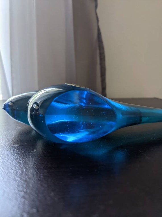 FMkonstglasコンストグラス】ガラス製 鳥の置物 ペーパーウエイト