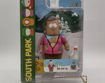 Mezco South Park Series 3 Timmy Figure AND Big Gay Al . Both factory  sealed.
