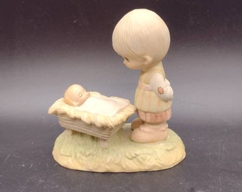 RARE, Jonathan and David, Come Let Us Adore Him, Precious Moment Figurine