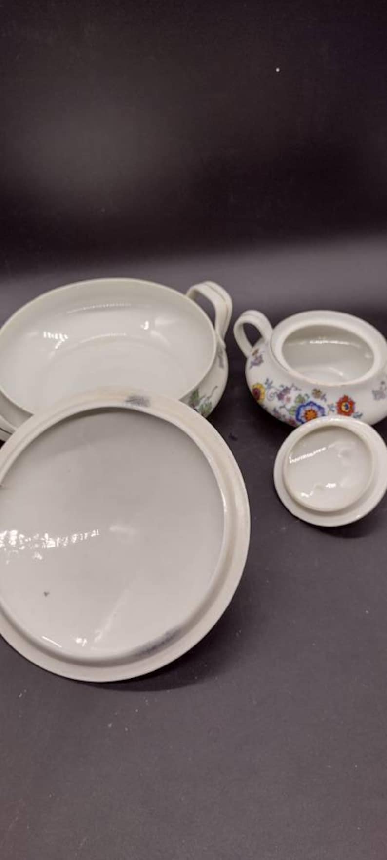 Antique, Union T, Czechoslovakia, Porcelain, China, Covered Tureen, And ...