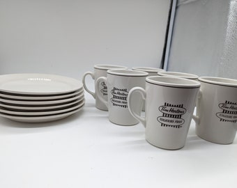 Steelite Mugs, Six mugs, priced each, 1970s, Canadiana, Gift for Coffee Drinker, Tim Hortons Lover, Rare