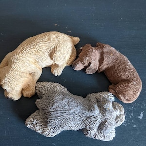SANDICAST 犬の置物 茶色とクリーム SANDICAST 犬の置物 茶色とクリーム