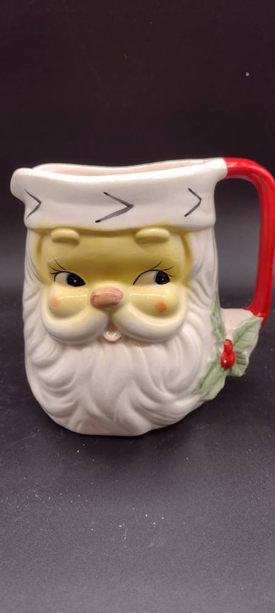 Vintage Josef Originals Santa Pitcher, Christmas Decor, Collector's ...