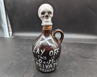 THE OLD MAN'S PRIVATE POISON 陶器ボトル v20◯1950〜60s 50s