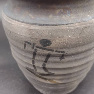 Vintage, Raku, Pottery, Hawaiin Made, Volcano, Diller, Style, Signed, Islands, Collector, Christmas Gift