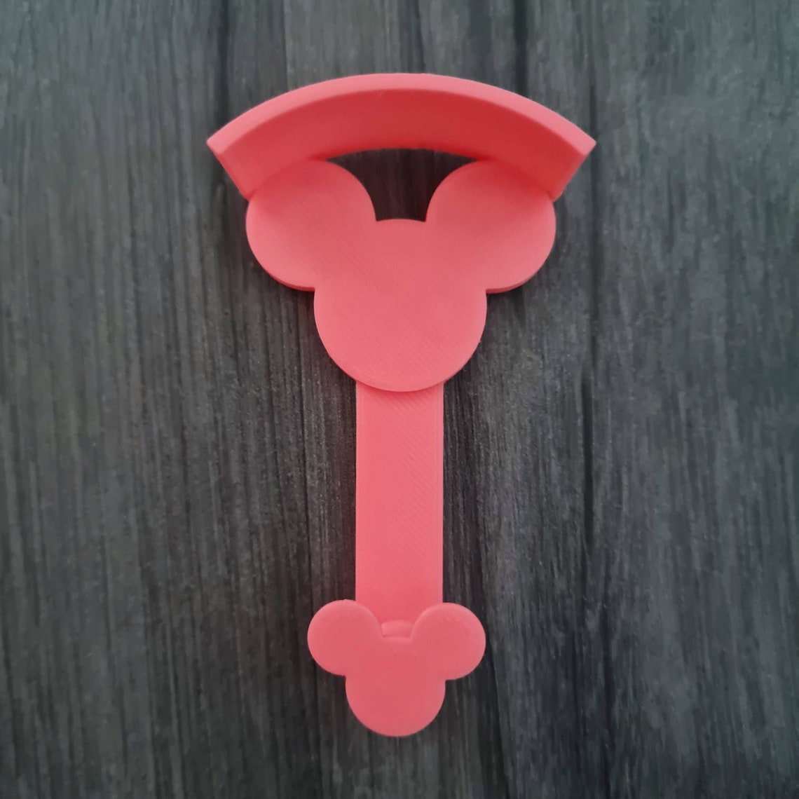 Disney Mickey 3d Printed Bag and Ear Hook Holder Etsy