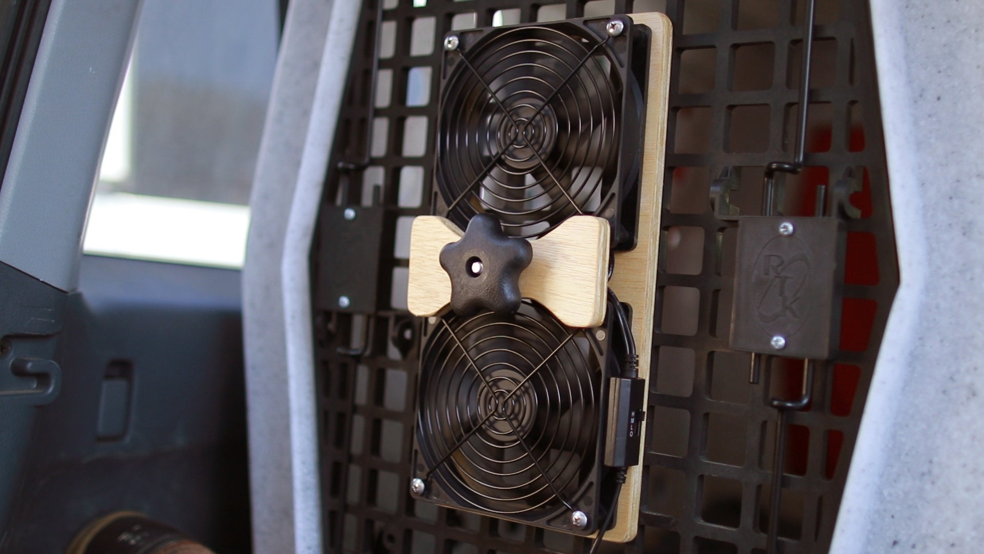 Ruff tough kennel shop fan