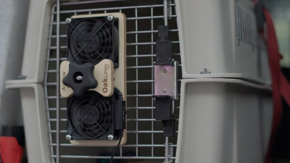 Airflow Mini - Dog Crate Fans - for Small & Toy size Kennels