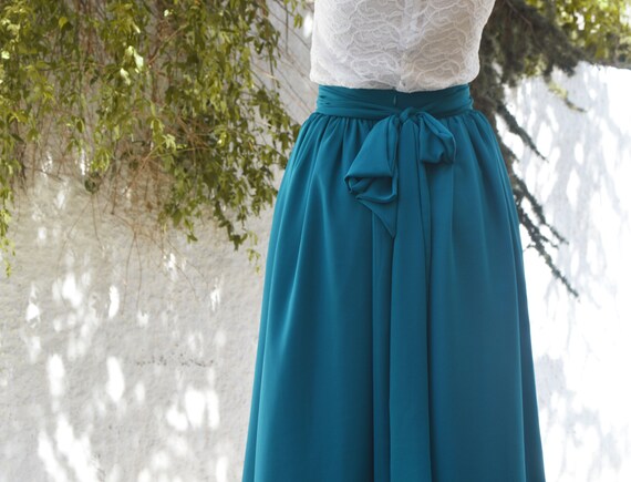 Chiffon maxi skirt maternity hotsell