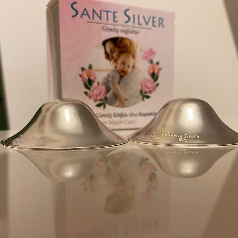 925 Silver Breastfeeding Cup for Mothers Nipple Protection Etsy