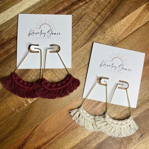 Ästhetik - Makramee Geometrische Reifen