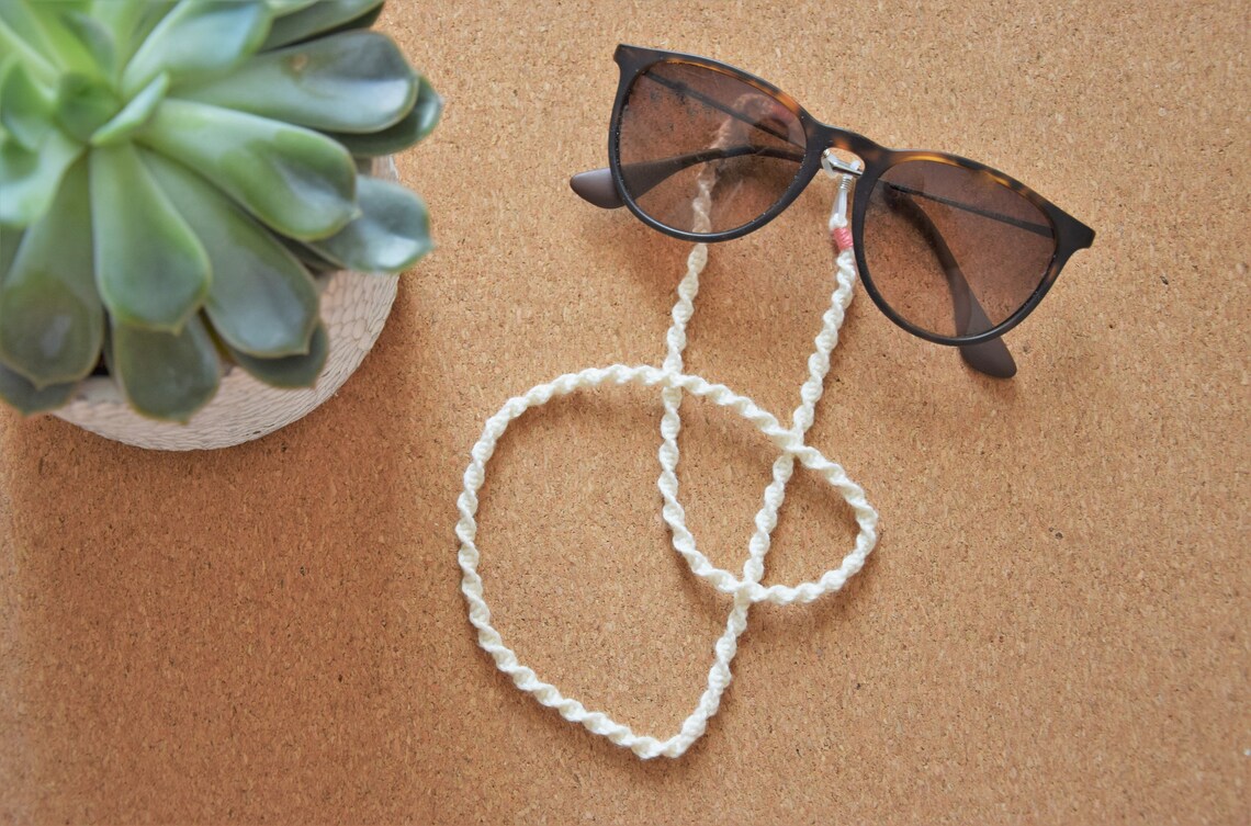 Macrame glasses chain Glasses band Sunglasses chain Etsy