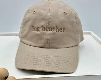 YOUTH big brother baseball hat - Simple Baseball Hats for Kids