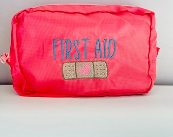 First Aid Pouch - Embroidered Bag