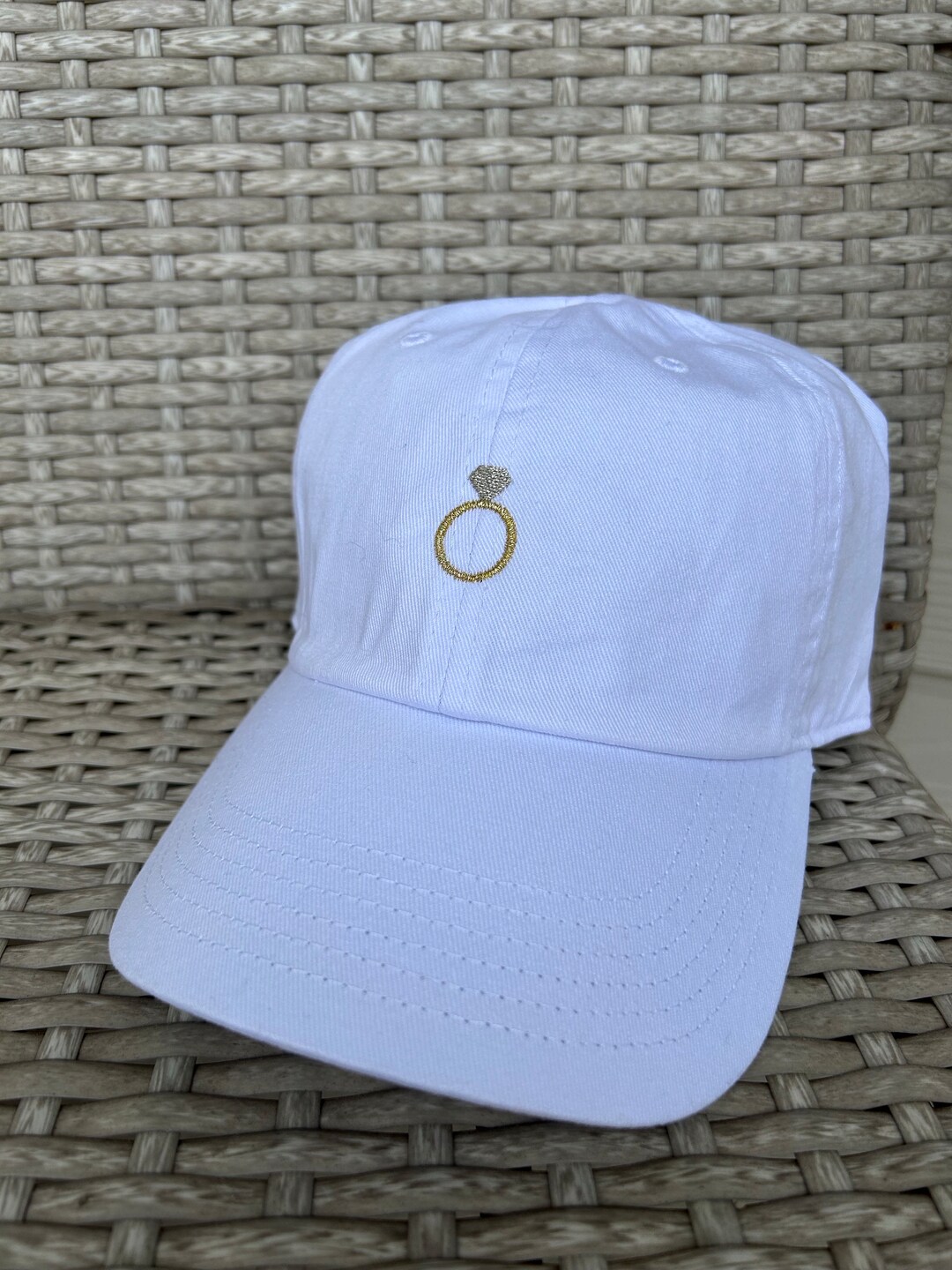 Diamond Ring Baseball Hat - Bachelorette Hats - Etsy