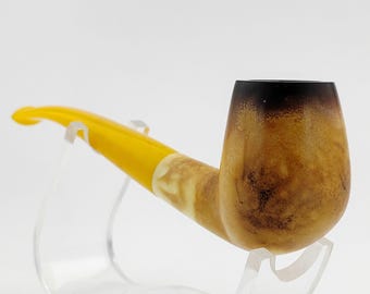 Lee Van Cleef Meerschaum Pipe,Block Meerschaum Pipe,Unique Meerschaum Pipes,With Case,Birthday Gift,Christmas Gift,New Year Gift