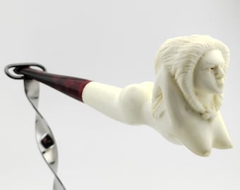 Nude Lady Meerschaum Pipe,Block Meerschaum Pipe,Unique Meerschaum Pipes,With Case