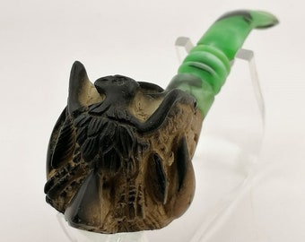 Eagle and Claw,Meerschaum Pipe,Block Meerschaum,Unique Meerschaum Pipes,With Case