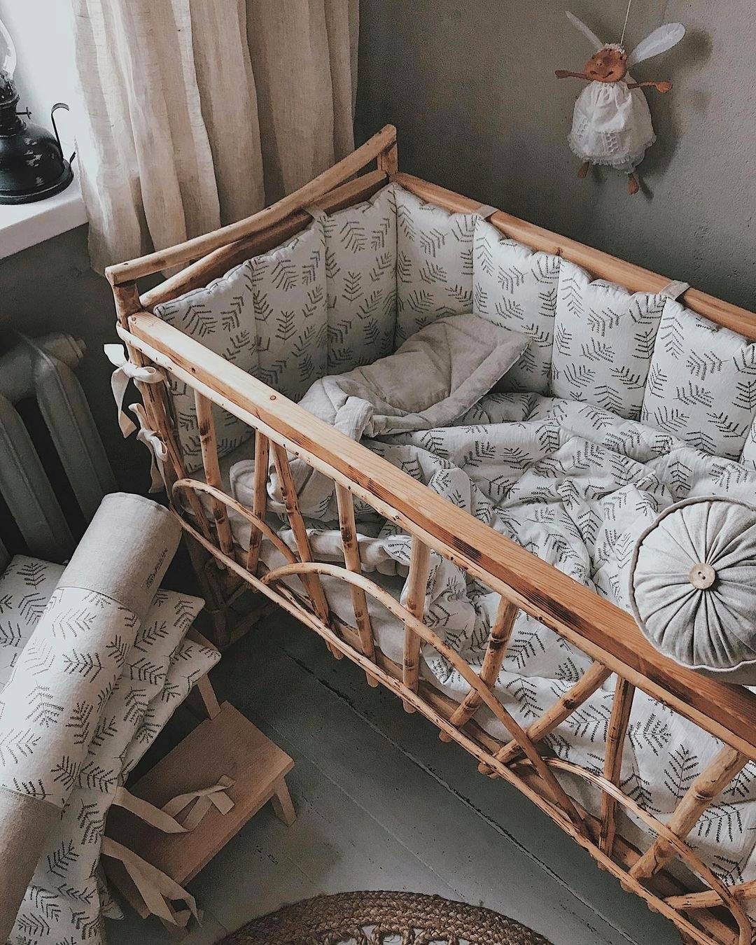 Krippe Stoßstange Krippe Schiene Abdeckung Krippe Bettwäsche | Etsy