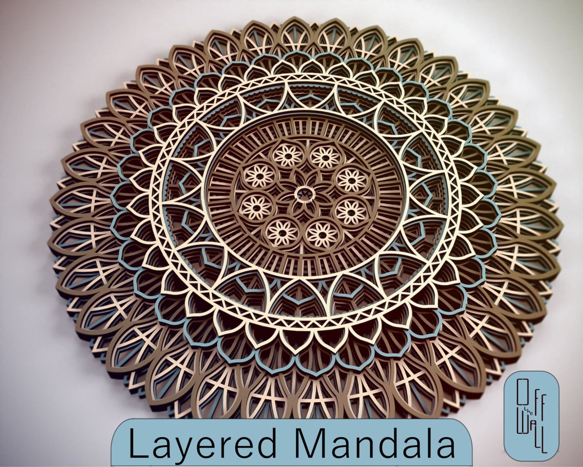 M15. Mandala Wall Art Laser Cut Picture Wall Hanging Etsy