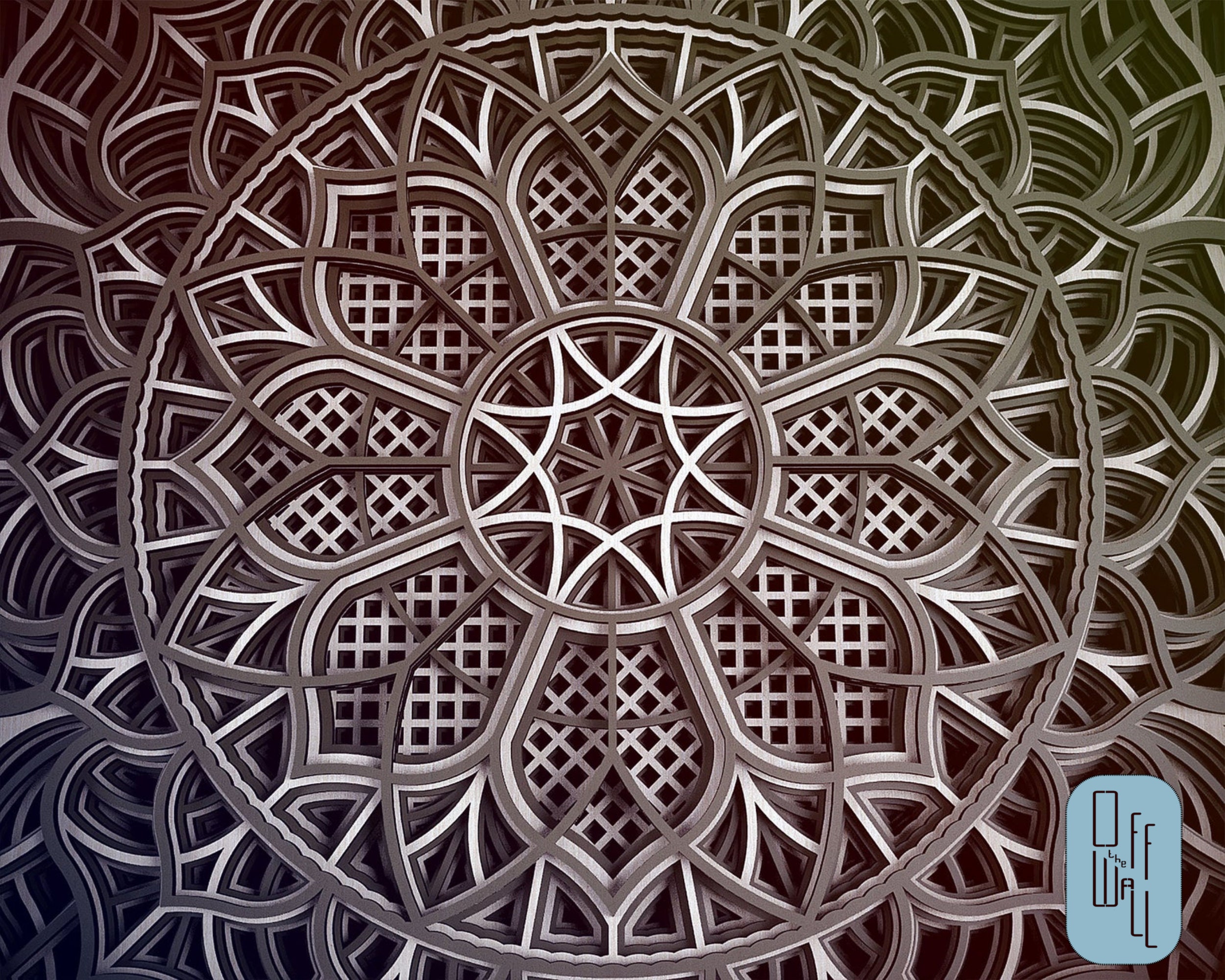 Mandala wall art laser cut unpainted unassembled picture | Etsy