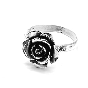 925 sterling zilveren rozenringen voor vrouwen, art nouveau ring, natuur bloemenring, statement ring, vriendschapsring, romantisch cadeau, antieke ring