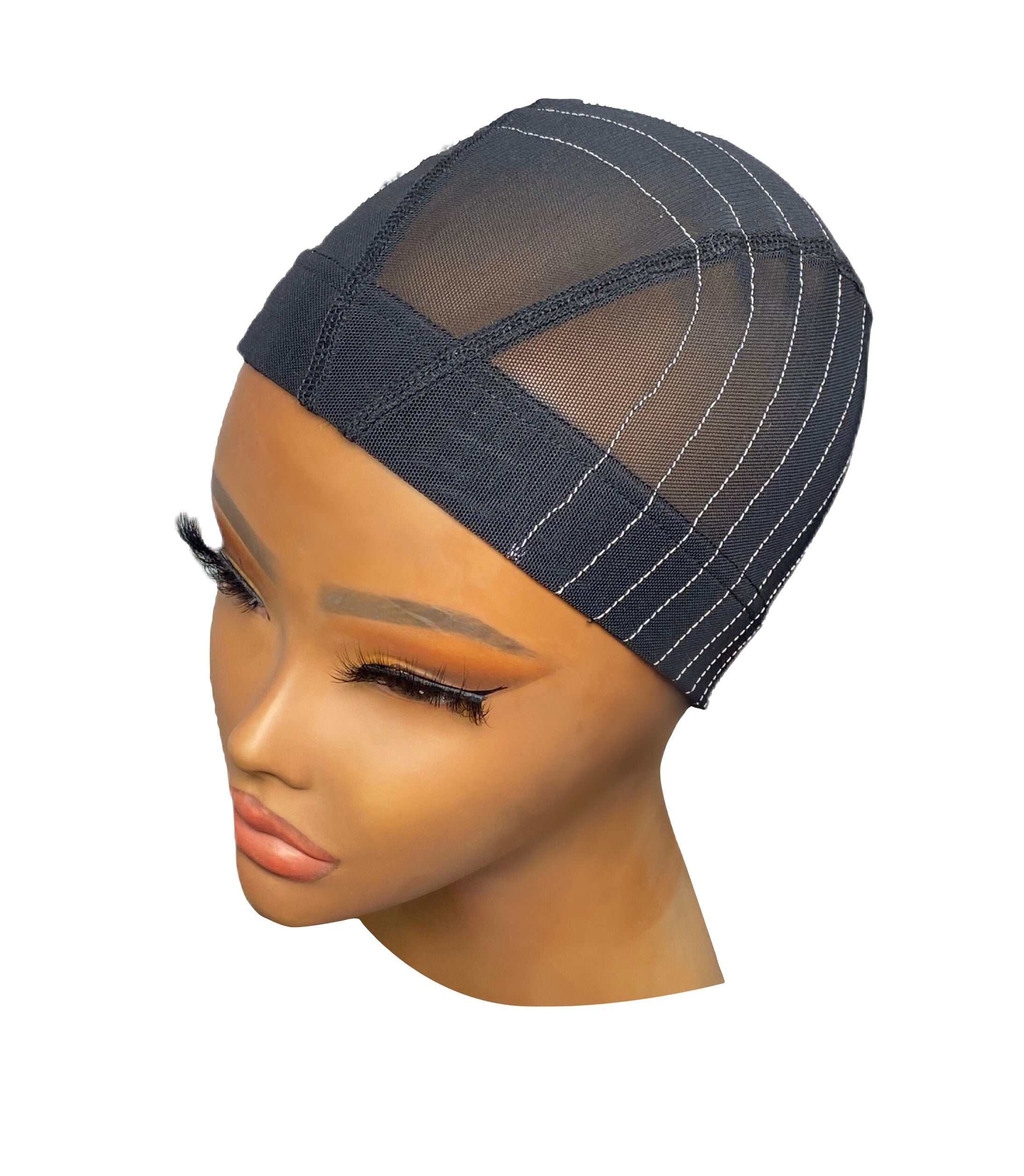 Full Lace Wig Cap, Nylon Thread, German and Asian Ventilation Needle, Wig  Making Lace: All You Need for Practice 