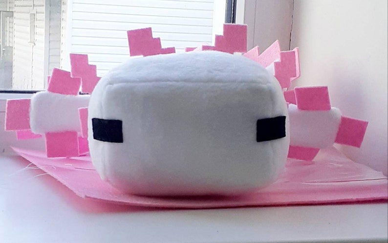 blue axolotl plush minecraft blue axolotl plush minecraft