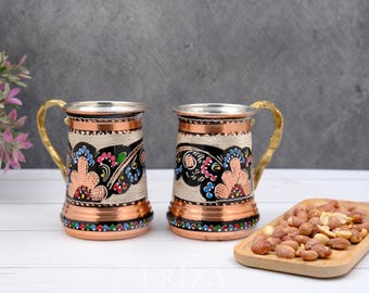 Copper Anniversary Gift Handmade Mug