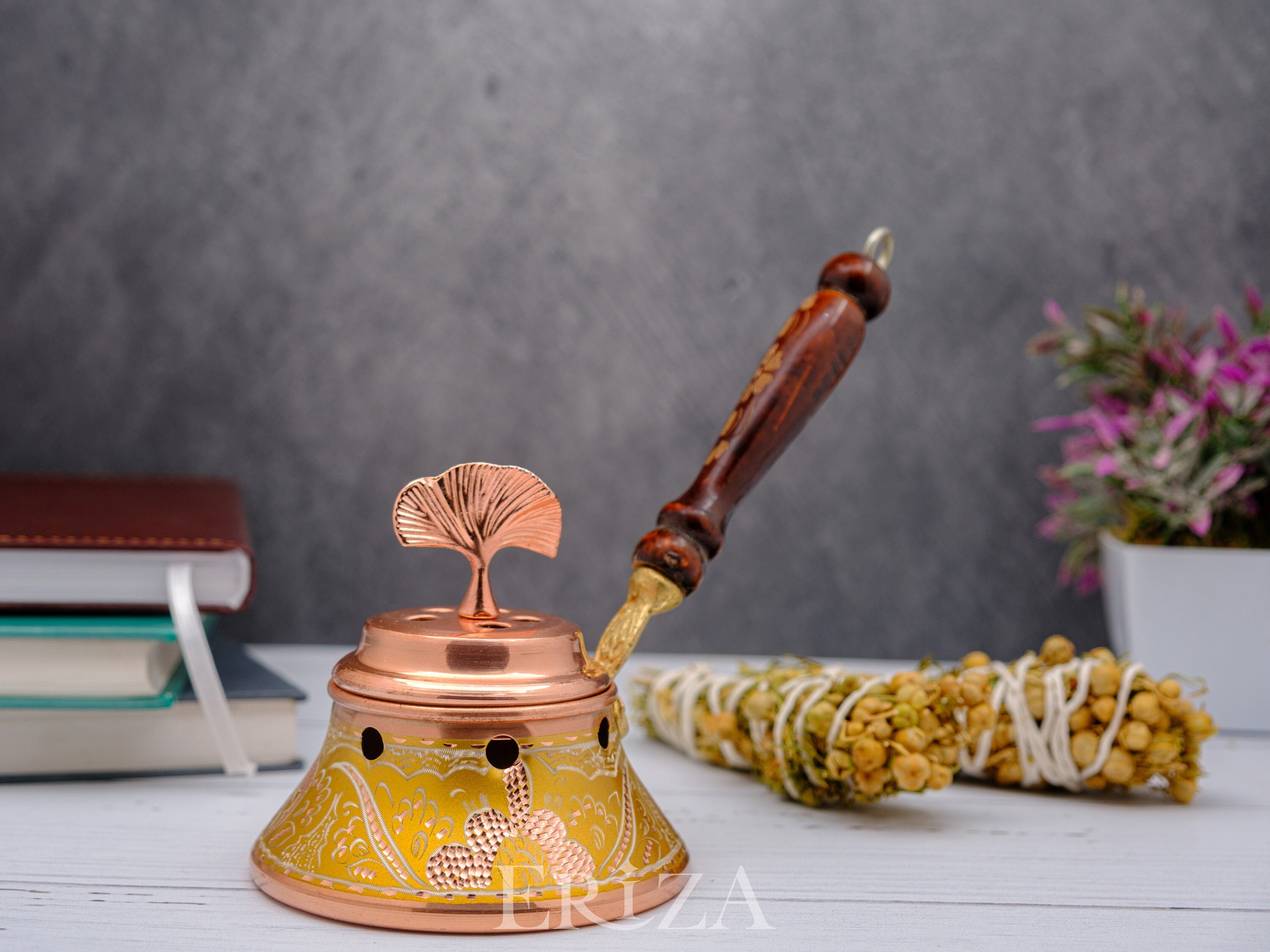 AYA COURVOISIER incense holder PERLE mini | EYE